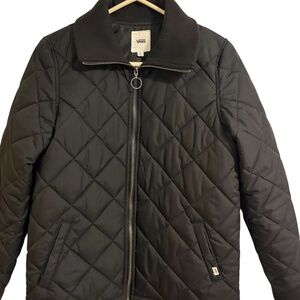 Vans Womens Black Puffer Jacket Lightweight